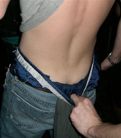 college twink butt peep